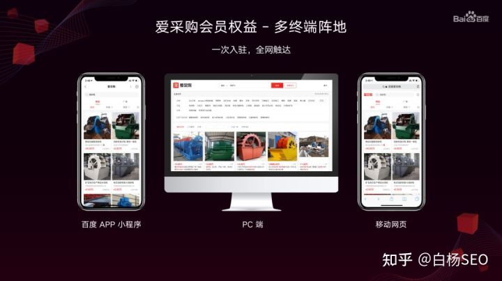 百度爱采购是什么？有什么优势？以及怎样提高它的收录排名？