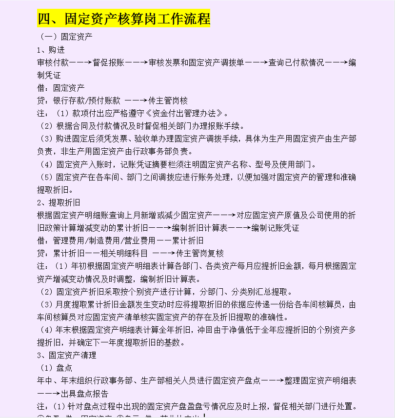 “保姆级”财务各岗位工作流程，张姐升职财务主管全靠它