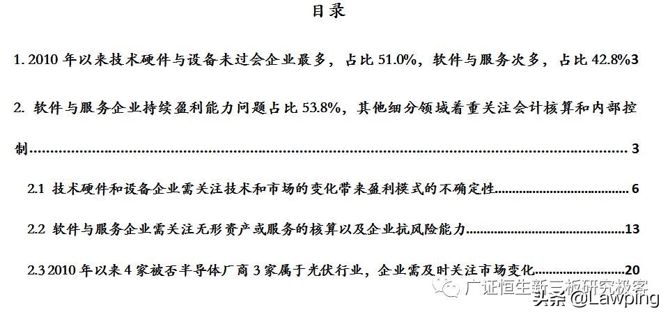 47家信息技术行业IPO被否原因全梳理，技术更迭、市场变化影响