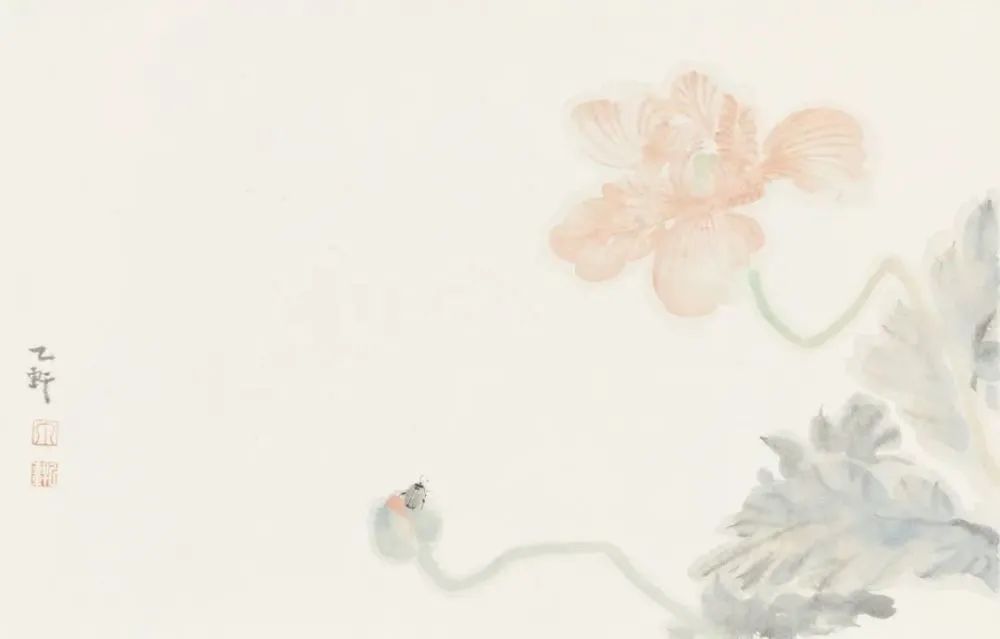 款款翩翩，不疑春深画中