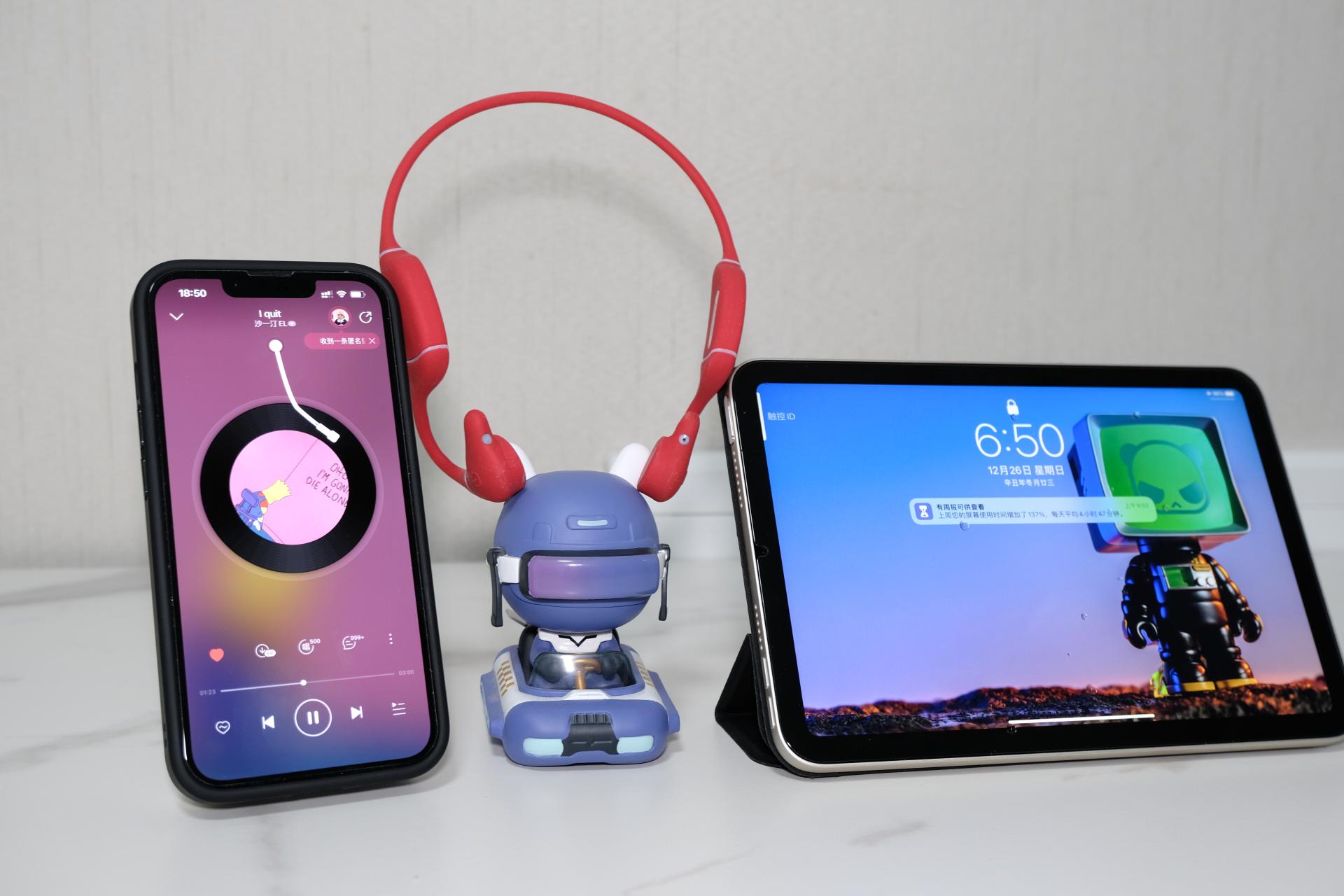 佩戴舒适不伤耳的最佳休闲运动蓝牙耳机-南卡骨传导Runner Pro3