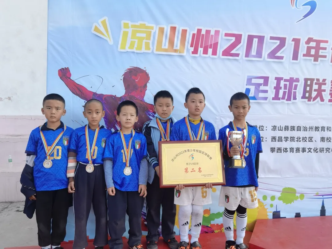西昌市第一小学参加2021凉山州校园足球联赛喜获佳绩