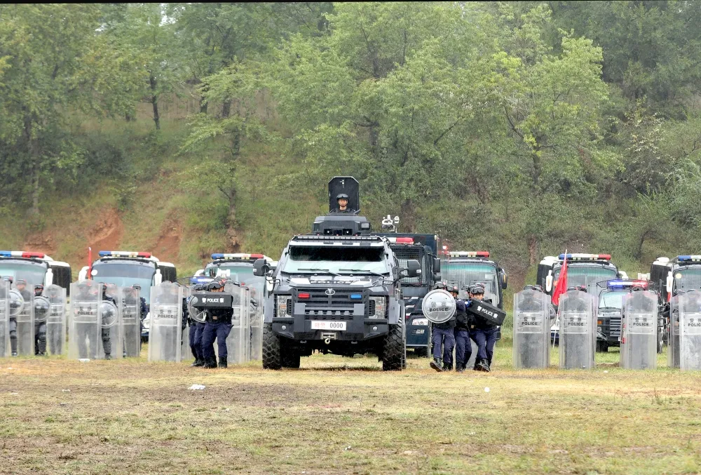 【奋进的2021】特警支队以练促战 切实打好“实战拳”