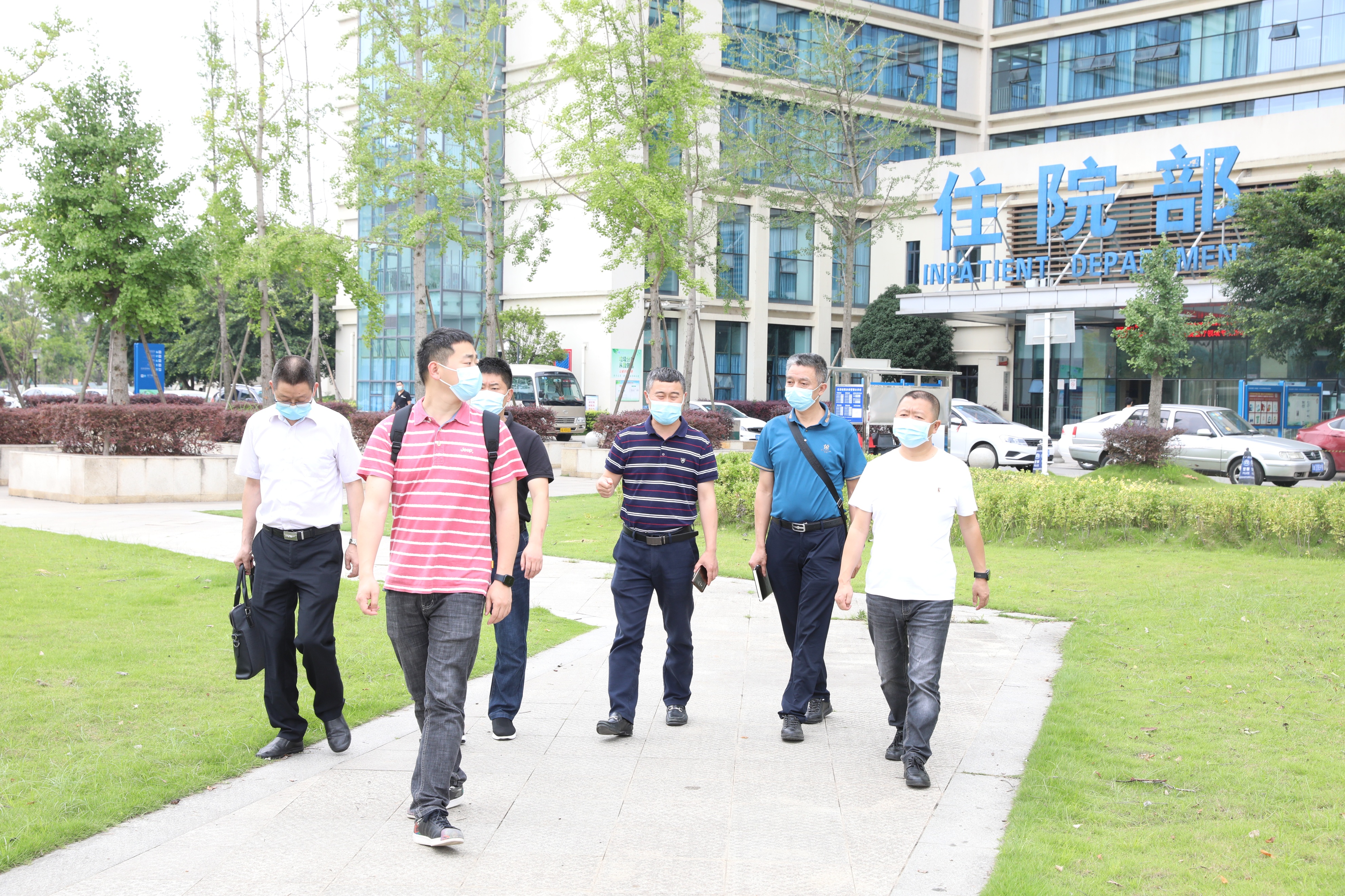 四川省安全生产交叉检查组来华西金堂医院开展督导检查