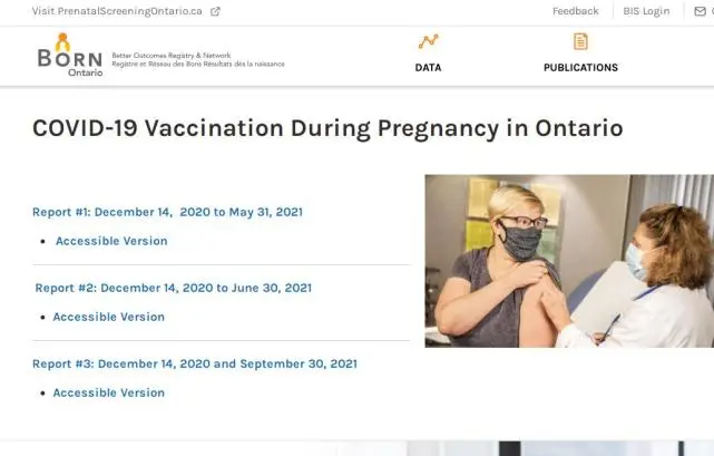 加拿大各地接种疫苗的母亲死产激增？谣言