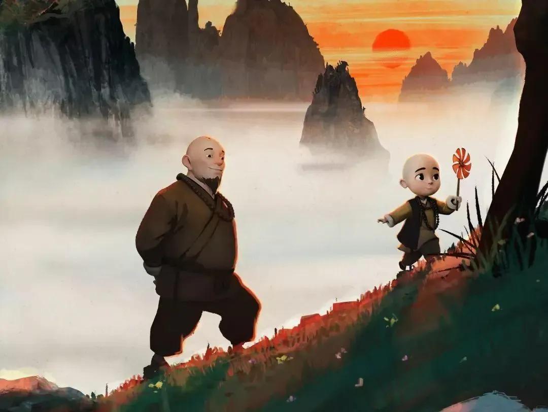 励志短文:卖石头的小和尚