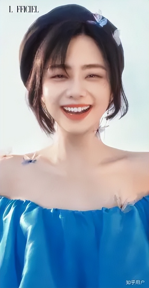 “氧气少女”谭松韵，清纯甜美温柔可人