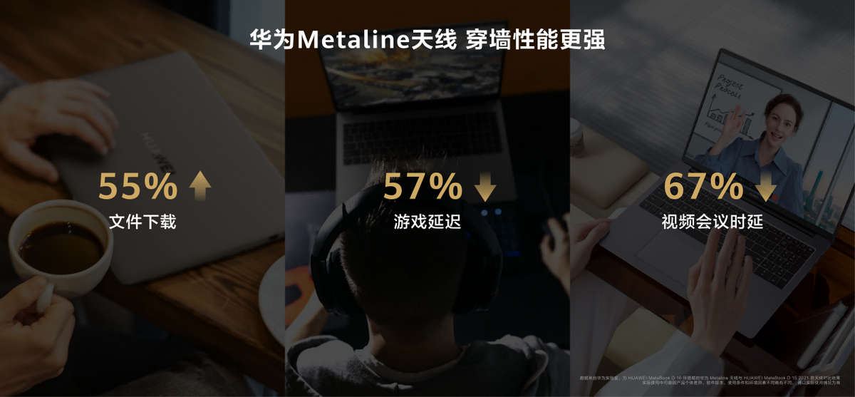 华为Metaline天线亮相华为笔记本 华为MateBook D 16新品发布