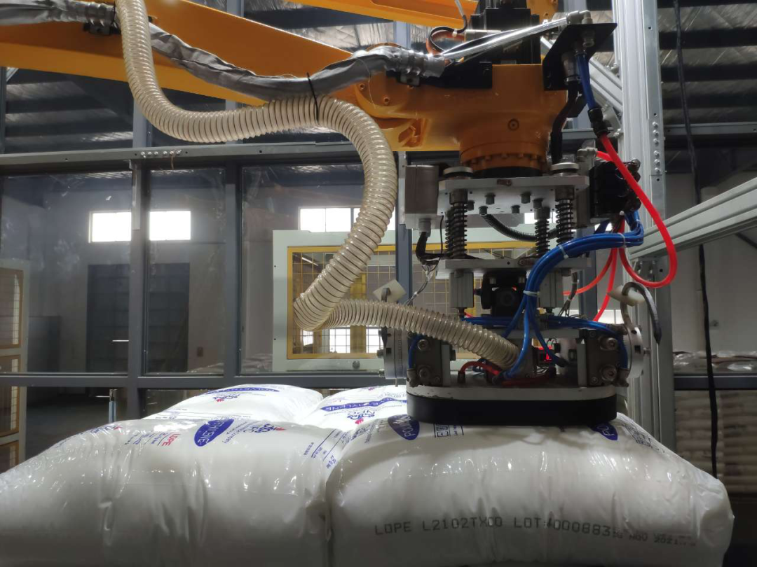 辰视工业级三维视觉引导案例分享 | 粉体行业软包自动化拆垛