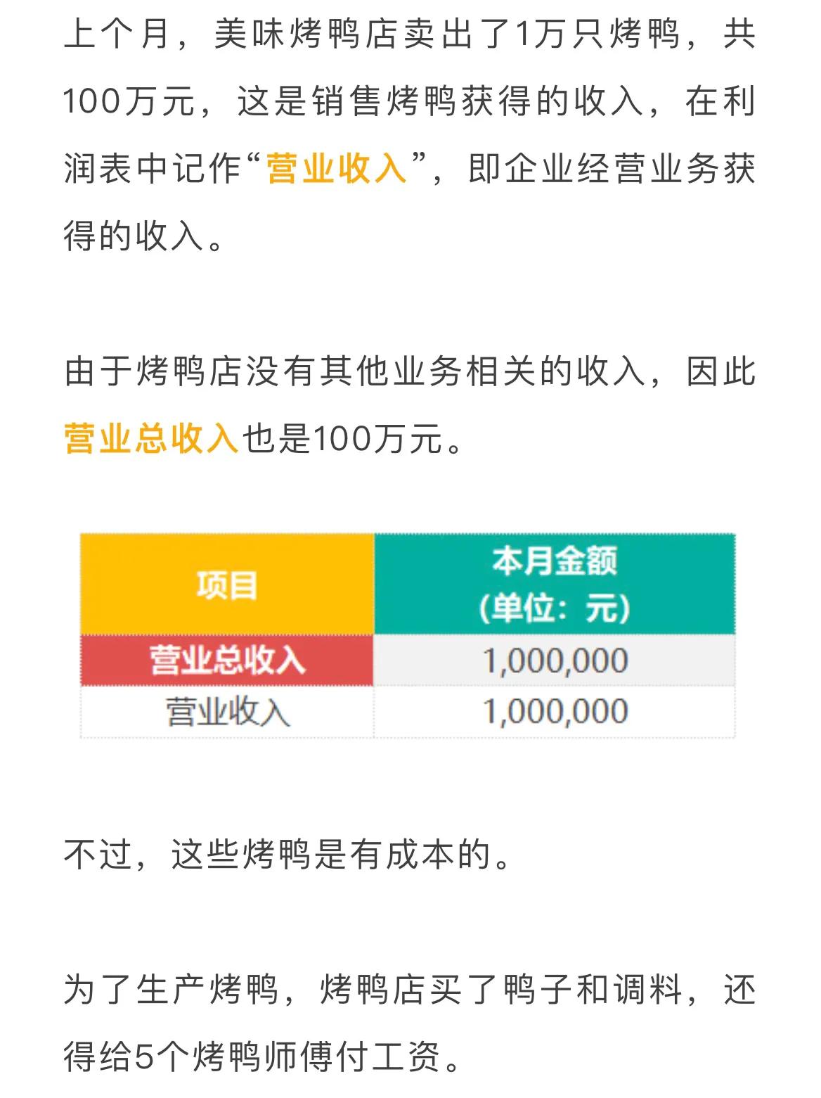 财报第三课：读懂利润表，一个公式就够了