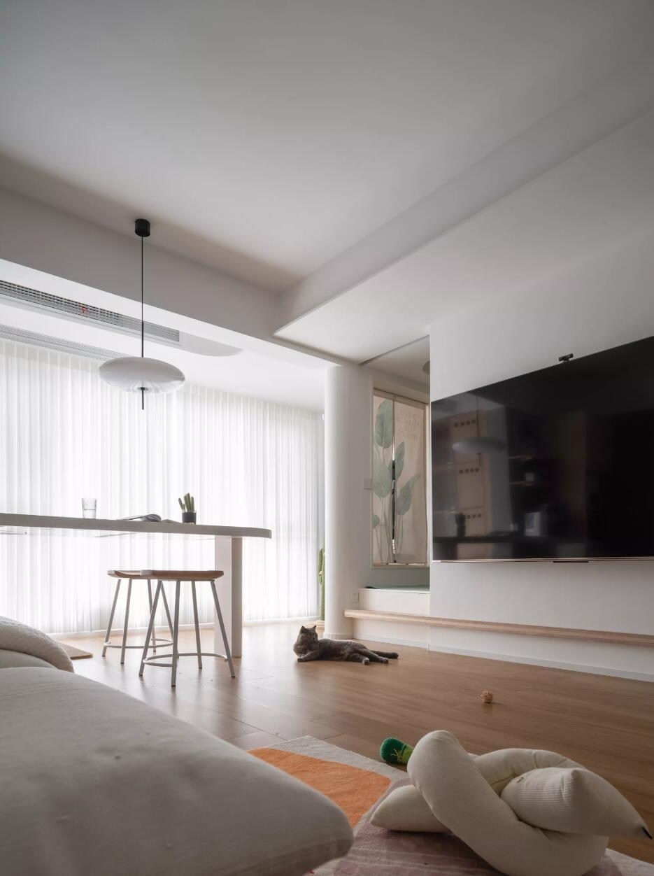 她家称为“改造天花板”都不为过！78㎡的户型，看不到丝毫的浪费