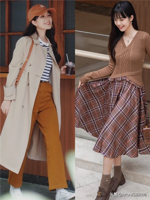 卡其色过时了，今秋流行“栗子色”，流行指数飙升，显白又衬肤