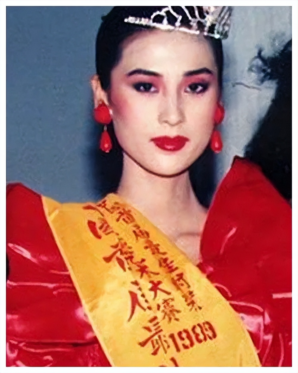 “第一代中国超模”叶继红：不逊色于港姐的美貌，堪称绝代佳人