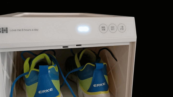 呵护鞋子有妙招，烘干除菌8H智能鞋盒一键搞定