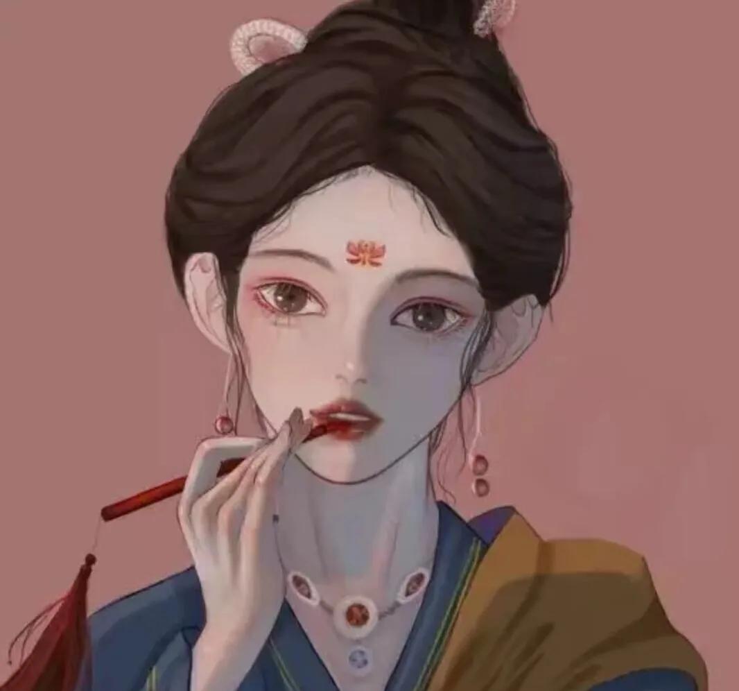 近期火热的古装电视剧女主手绘图