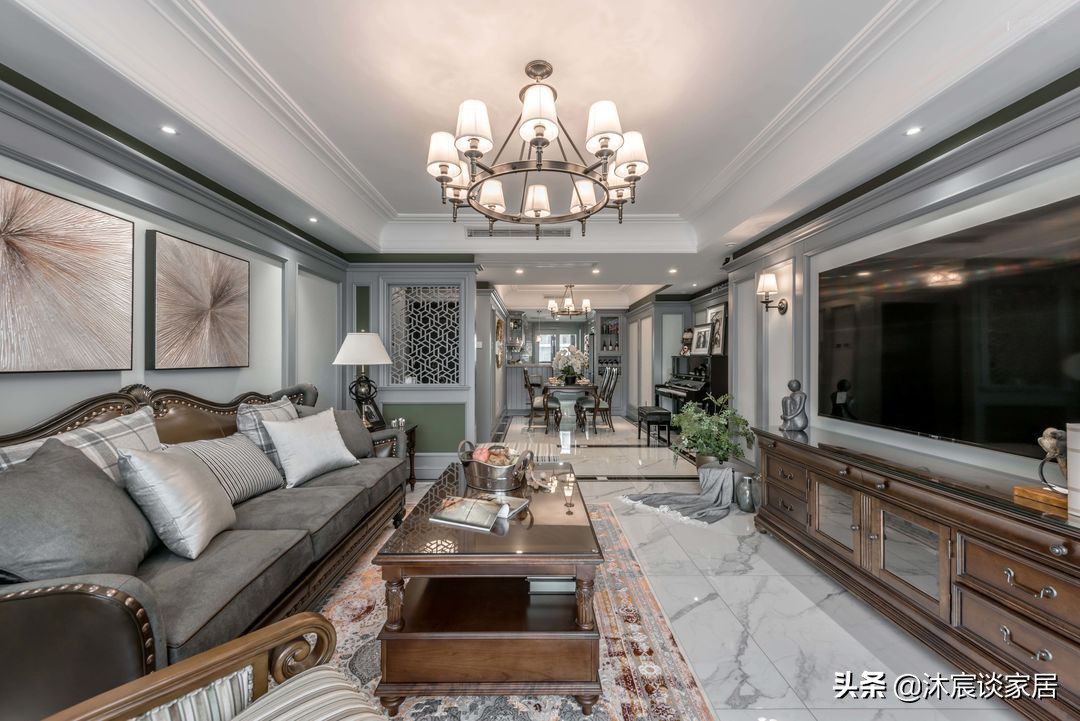 她不要“网红”风格，新家装成经典美式风，随处可见的优雅与浪漫