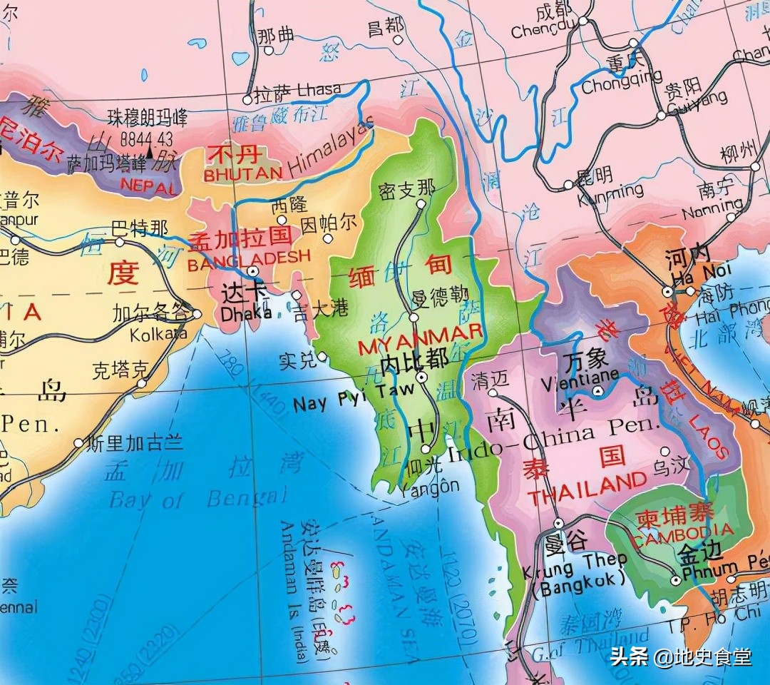缅甸佤邦有两块土地，南佤和北佤如何交往？