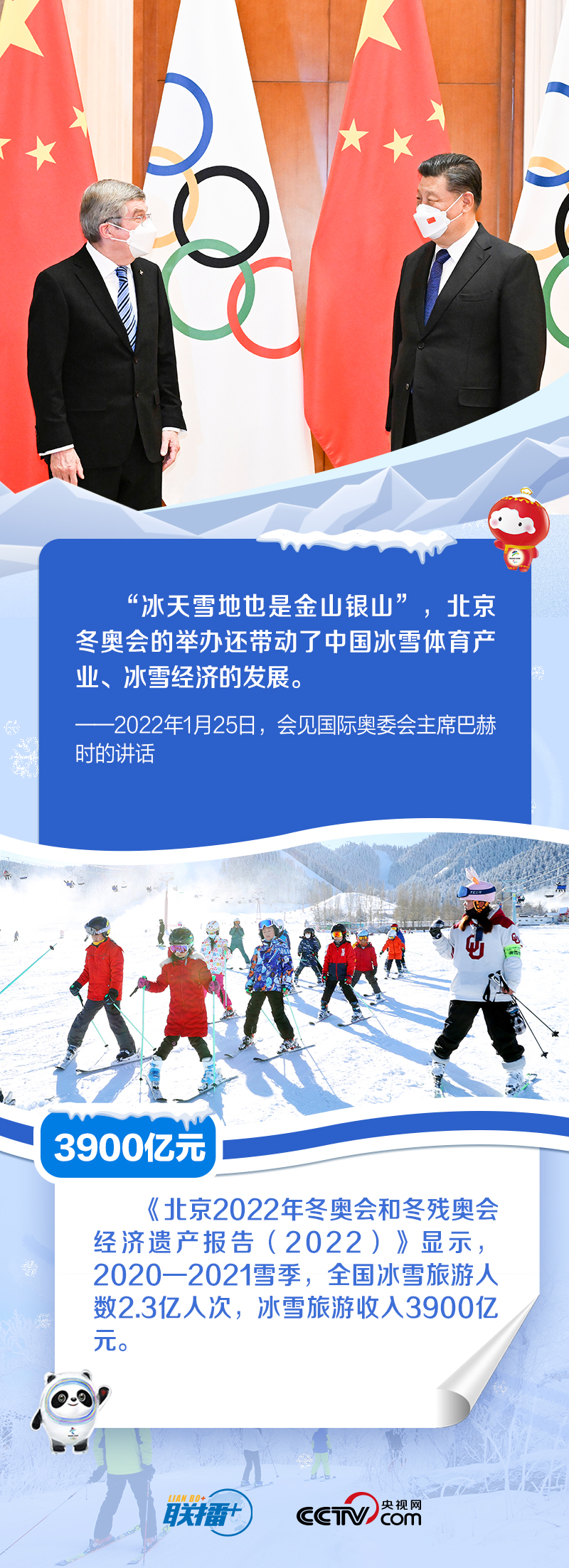 联播+｜习近平推动中国冰雪运动和产业加速发展