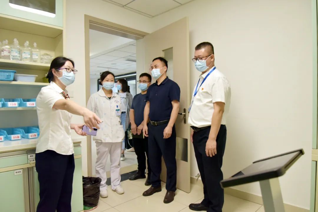 成医第一附院护士学校领导来彭州二医院实地考察实践教学基地建设