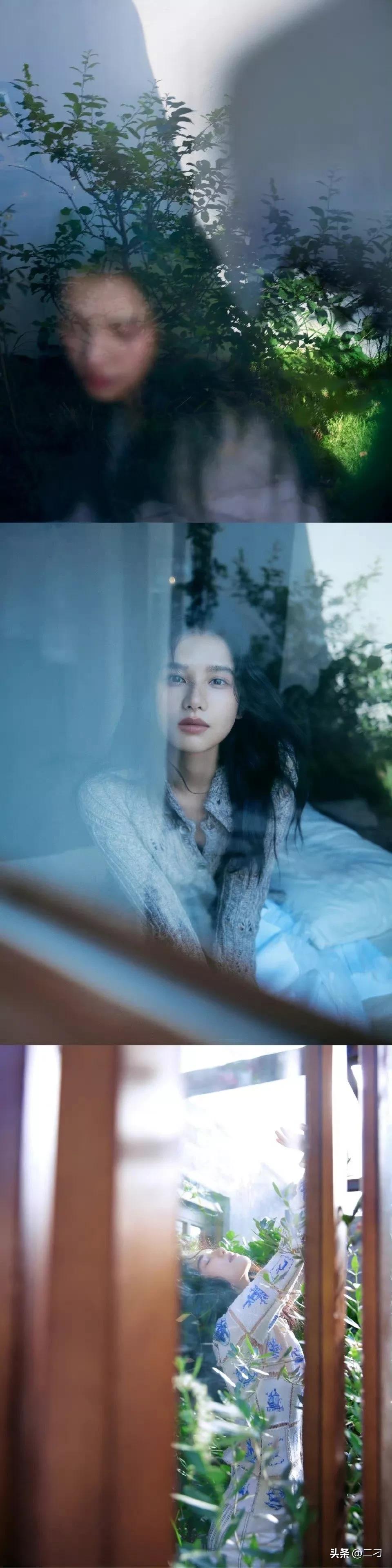 张婧仪 ​​​卷发造型真的好配