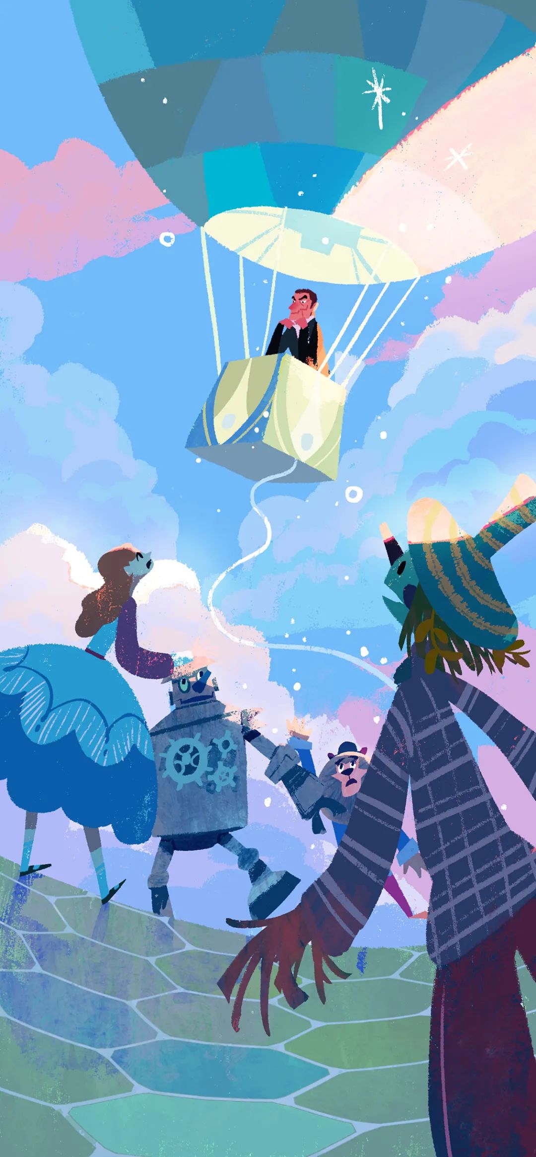 绘本系统课丨最流行的PS扁平纹理绘本风基础课＋提升课来了