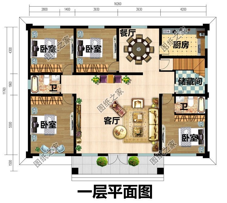 简欧风自建别墅设计，没有过多的繁杂装饰，增加建筑美感
