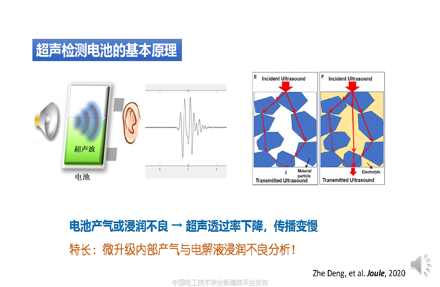 華中科技大學沈越副教授:超聲波掃描技術在鋰電池檢測中的應用