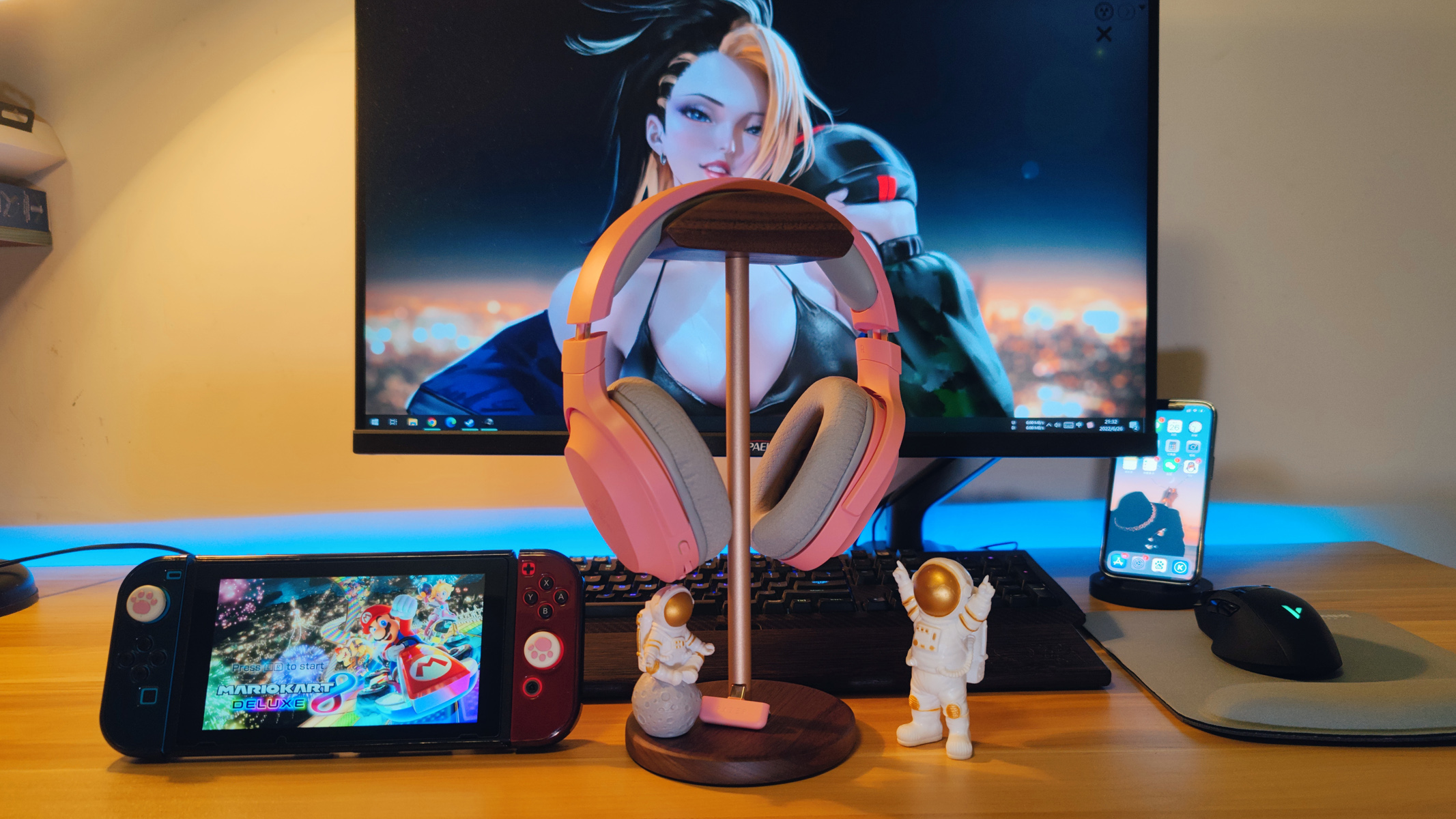 无线猛男粉电竞耳机，重燃中年人游戏信心