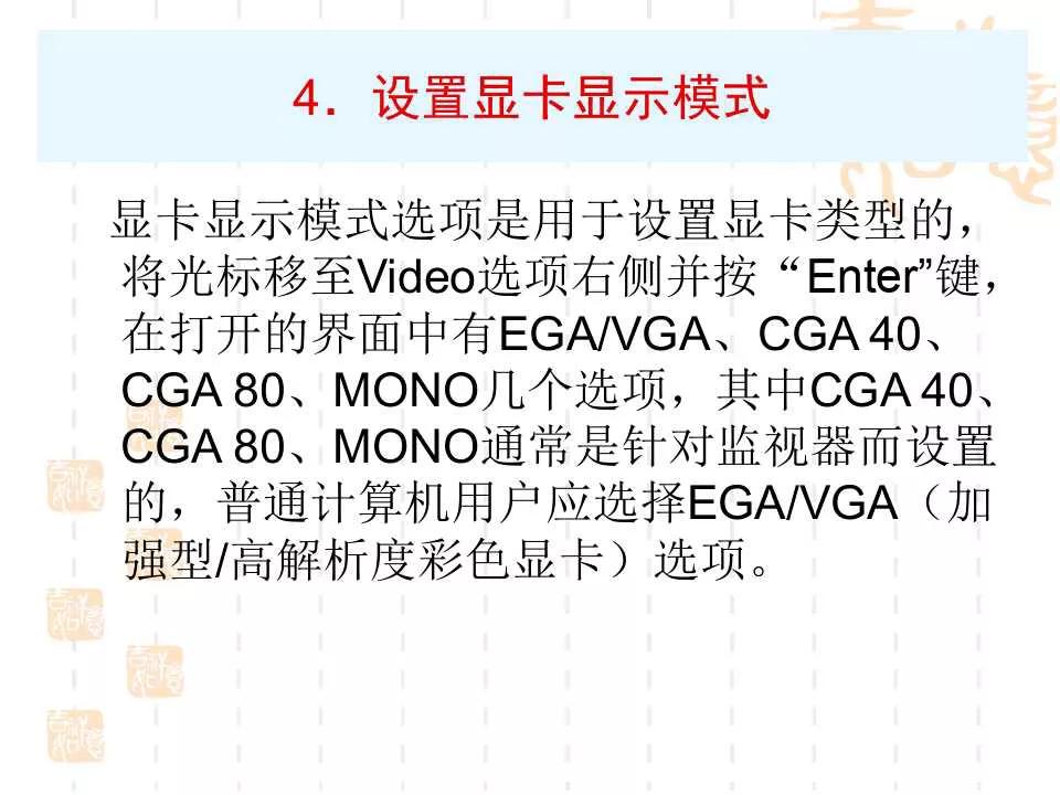 電腦BIOS設置詳解