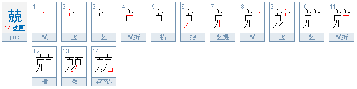 兢怎么读？兢的读音和意思