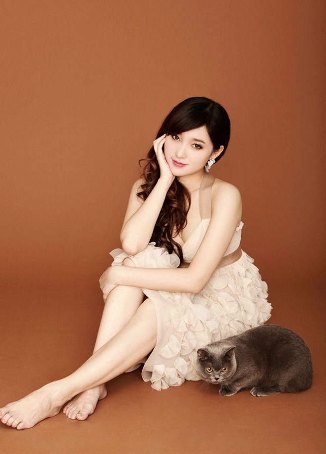 金莎，甜美可爱型女星