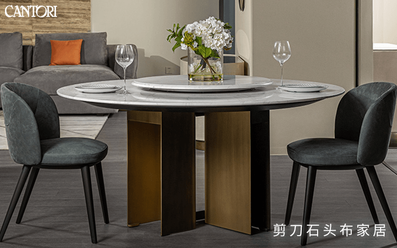 CANTORI意式輕奢餐桌，藝術(shù)品般的進(jìn)口家具