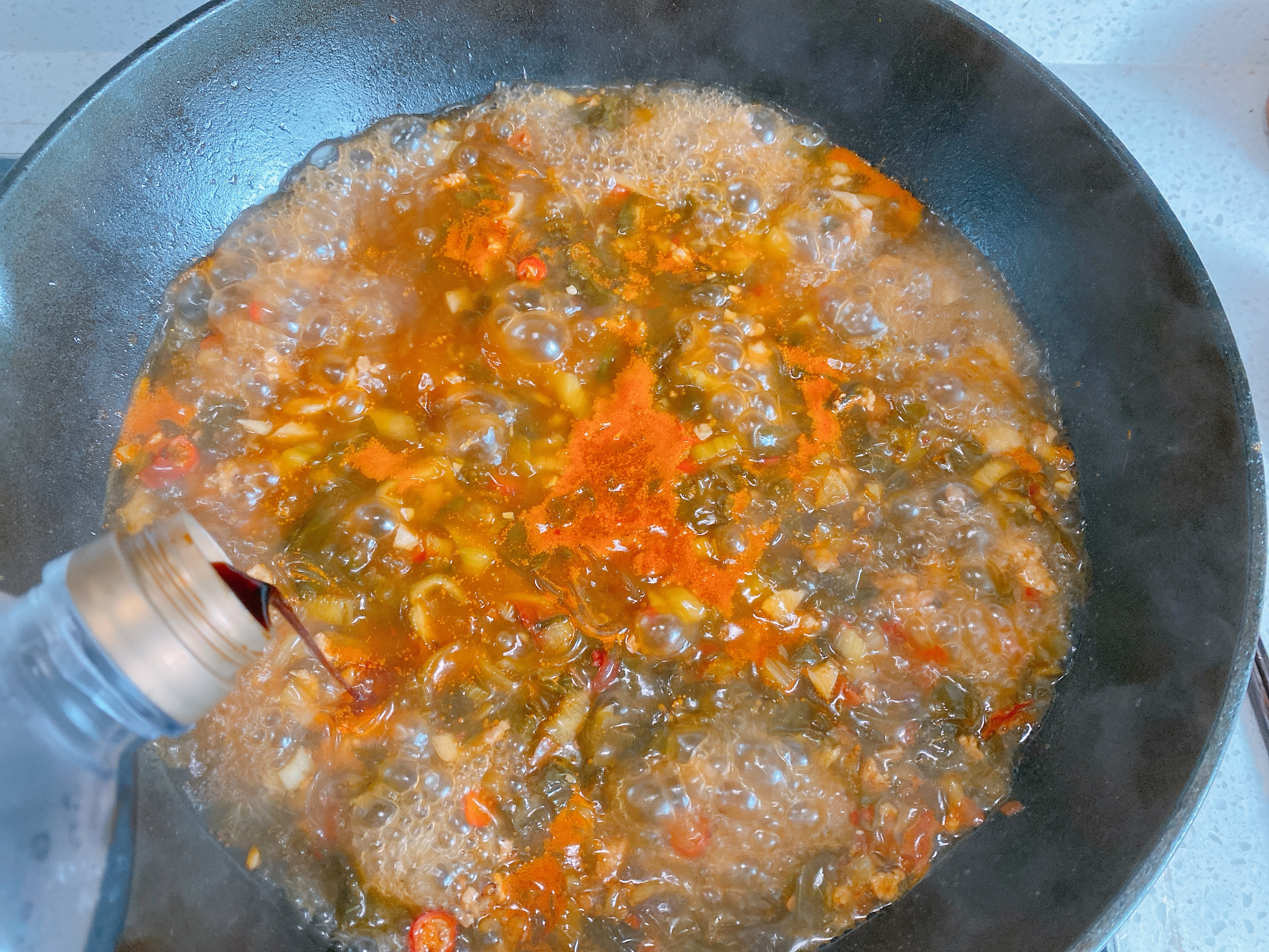 喜欢吃红薯粉的要试试这个做法，开胃解馋，比白菜炖粉条还要好吃