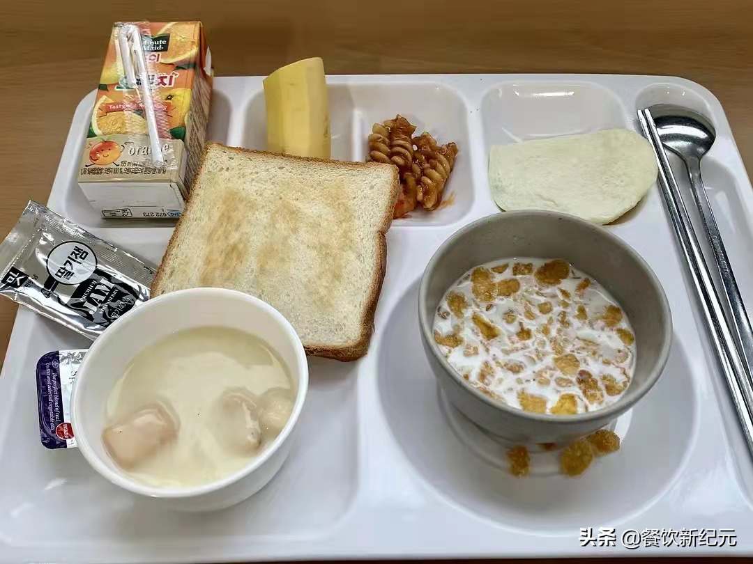 学校食堂照片（在韩留学生晒食堂）
