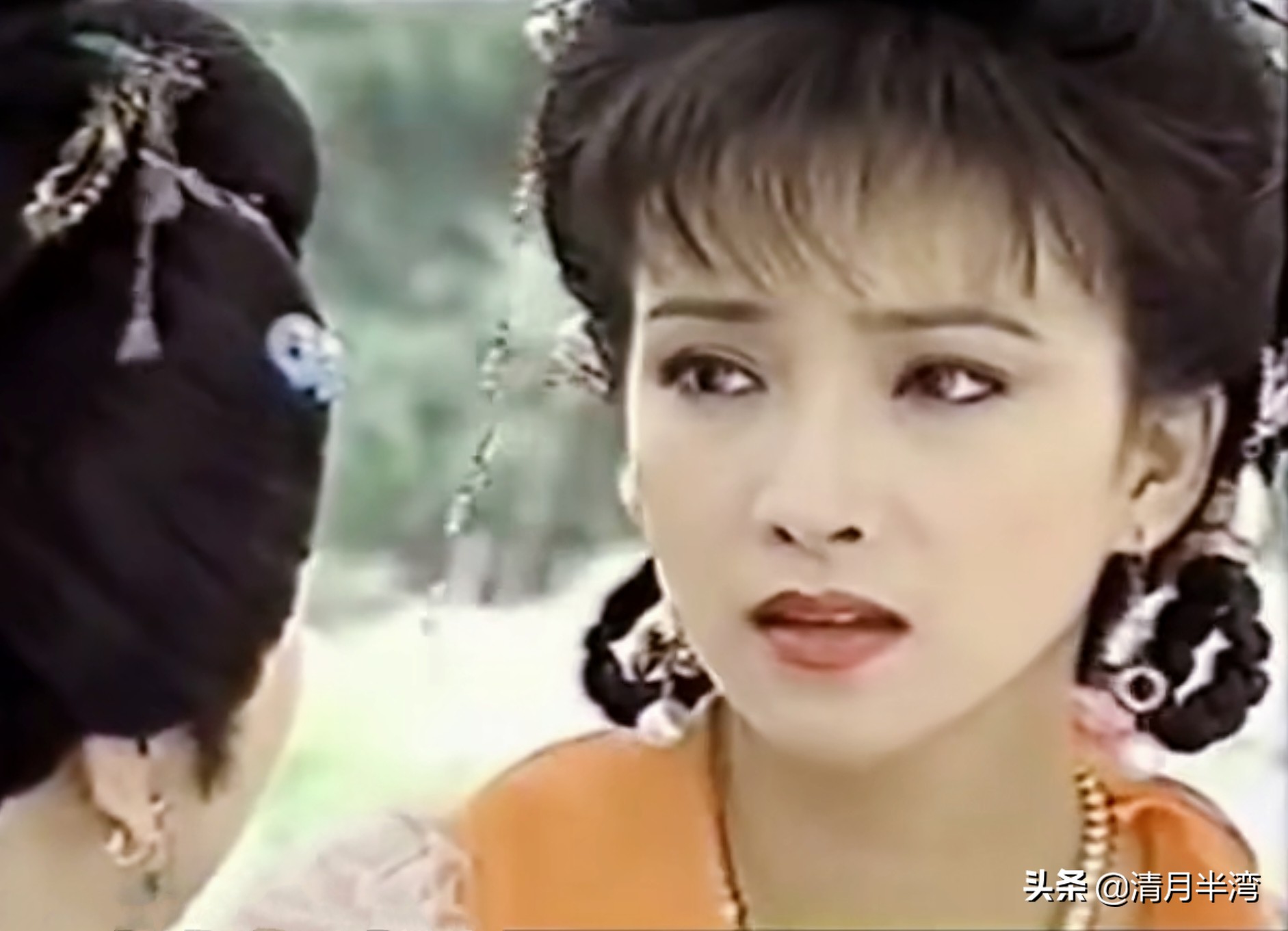 早期台剧里的15位大陆美人，原生态自然美，辨识度高还灵气逼人