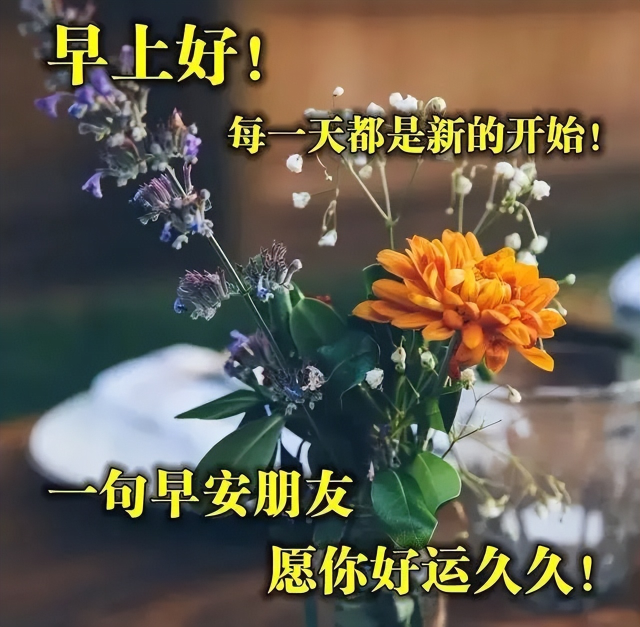 早上说说朋友圈简短有哪些?