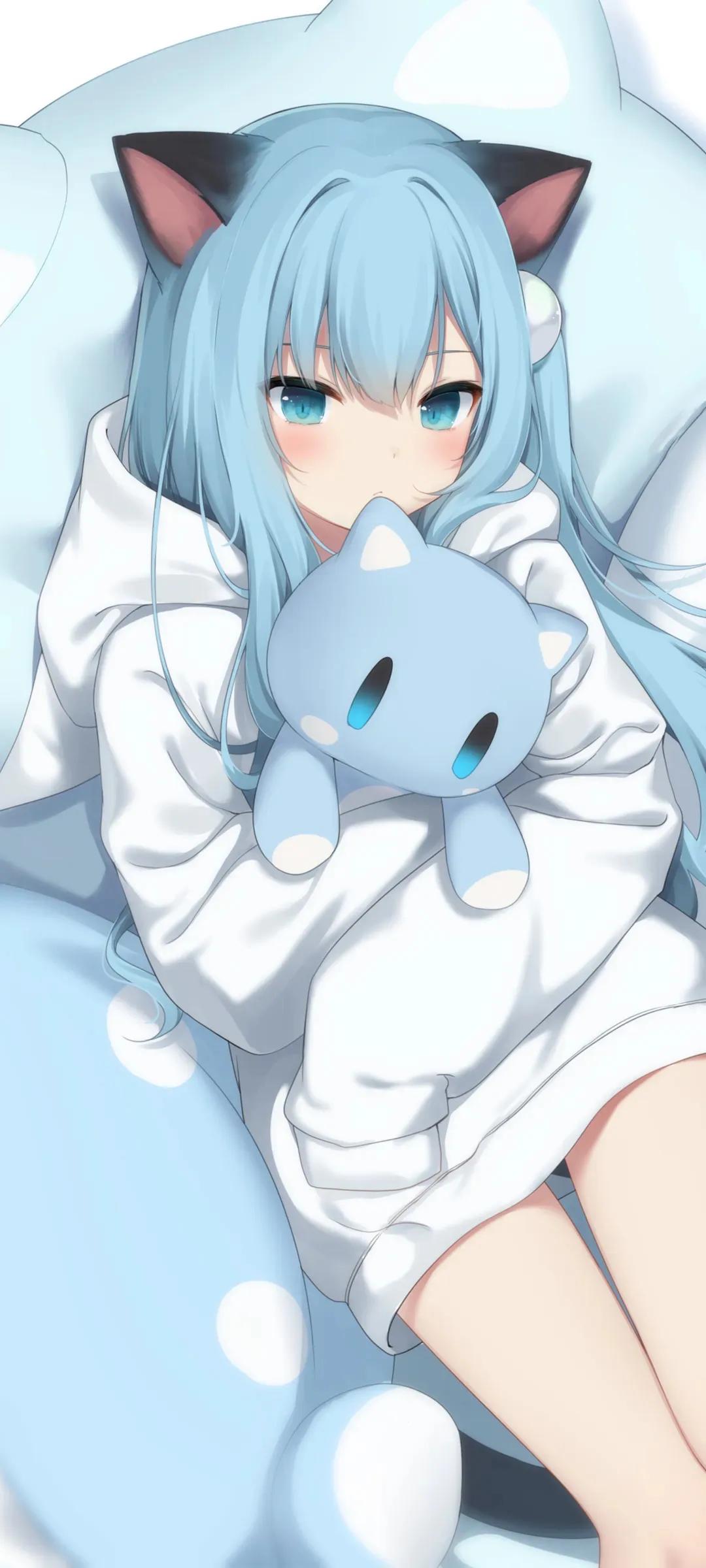 猫女二次元系列壁纸｜令人无法抗拒的萌神猫羽雫
