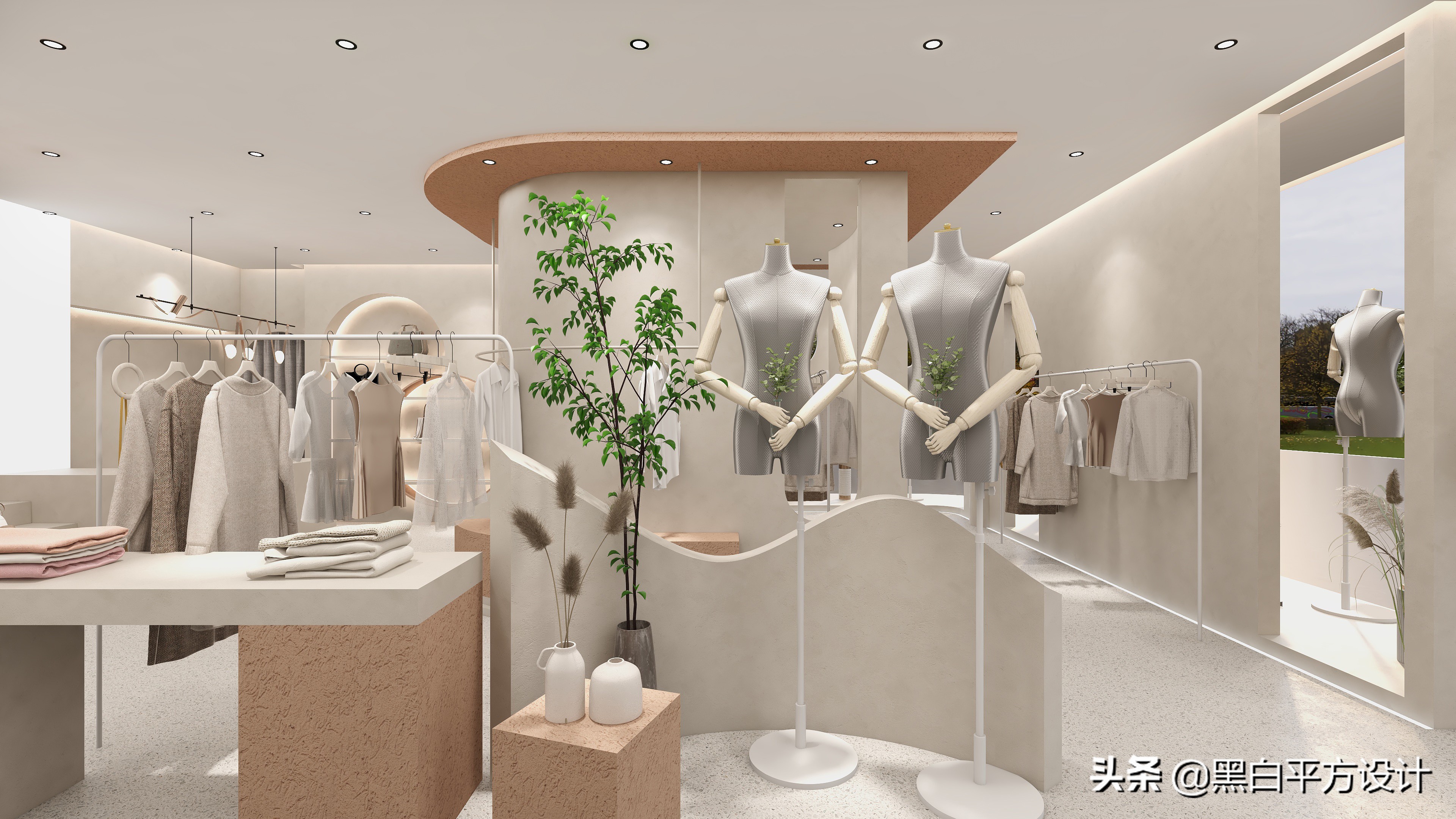 新手开女装店：小店面装修效果图与氛围设计指南