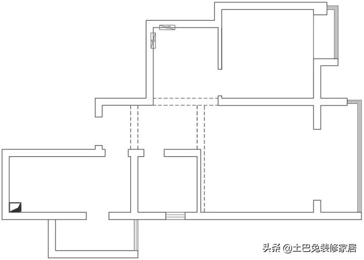66㎡女生房装修设计图集：一屋两猫，温馨治愈风