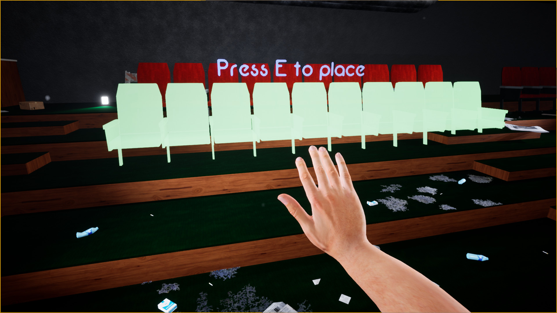 经营模拟游戏《购物中心装修工》今日上线steam 支持中文