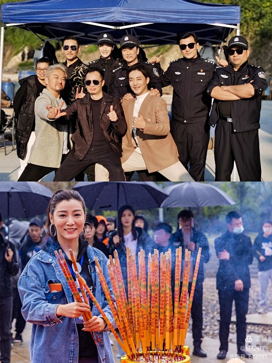 两个“刘德华”同屏对决，缉毒扫黑警匪片《猎枭生死线》杀青