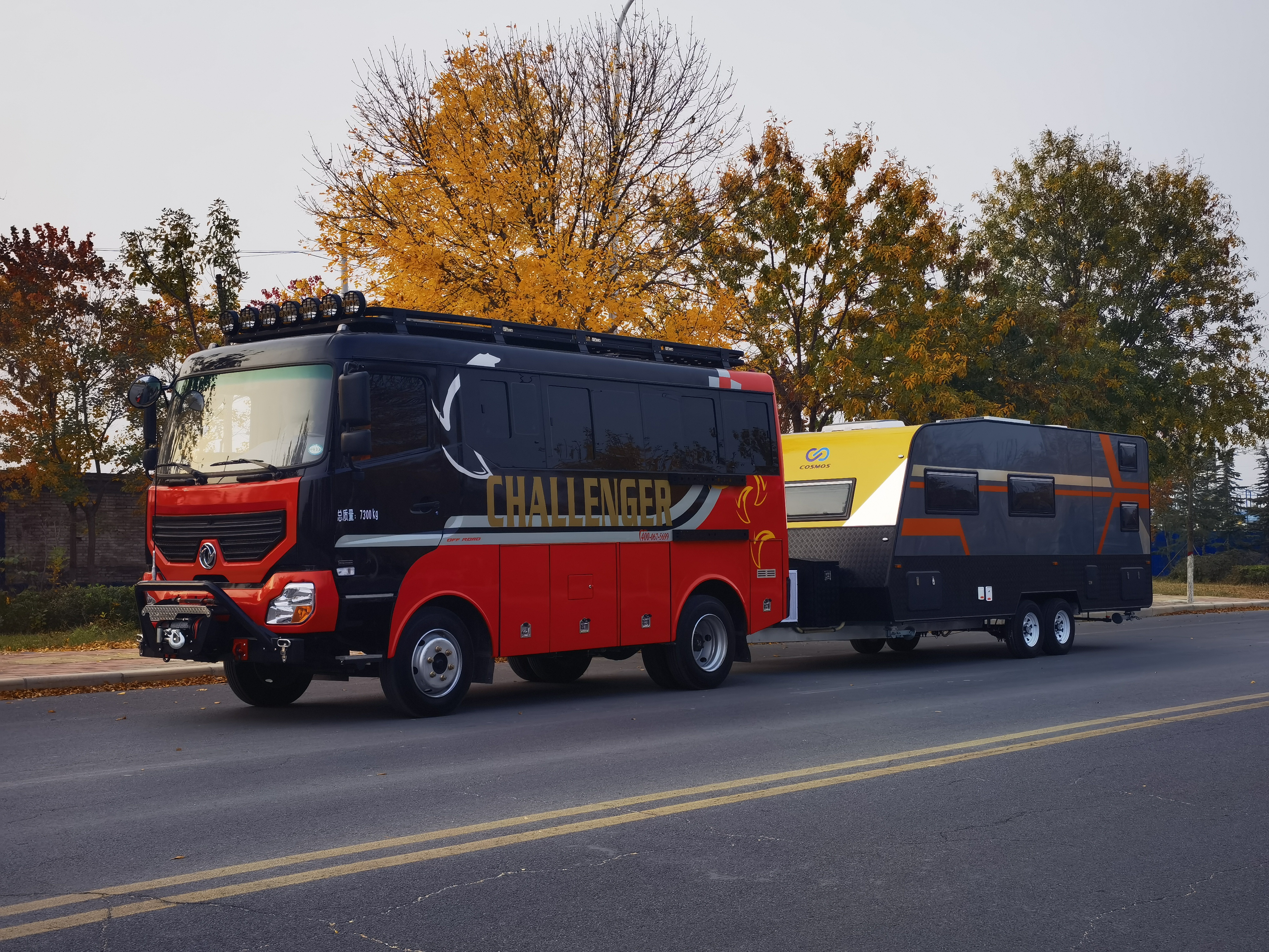 B型房车竟然能有那么大的空间，并且还配有四驱系统，24V双发电机