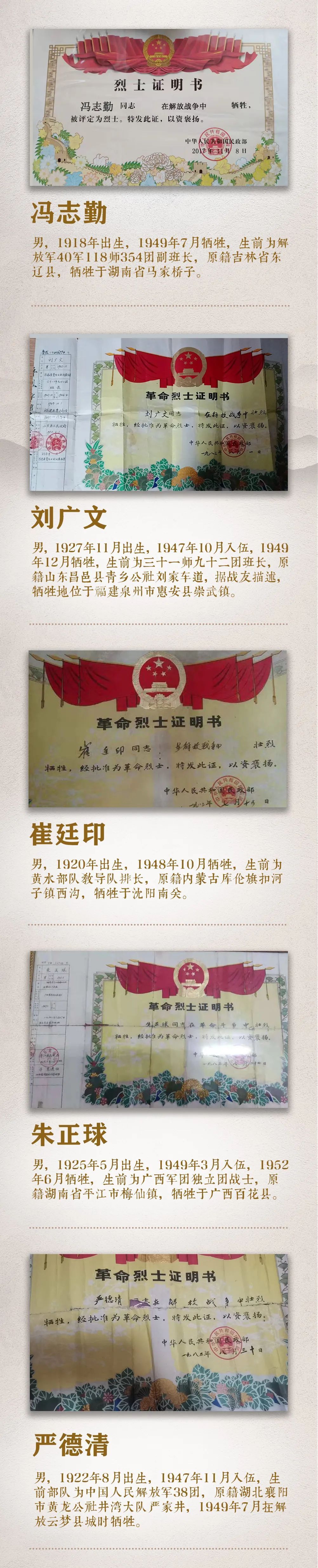 今年清明，请帮这40位烈士寻亲
