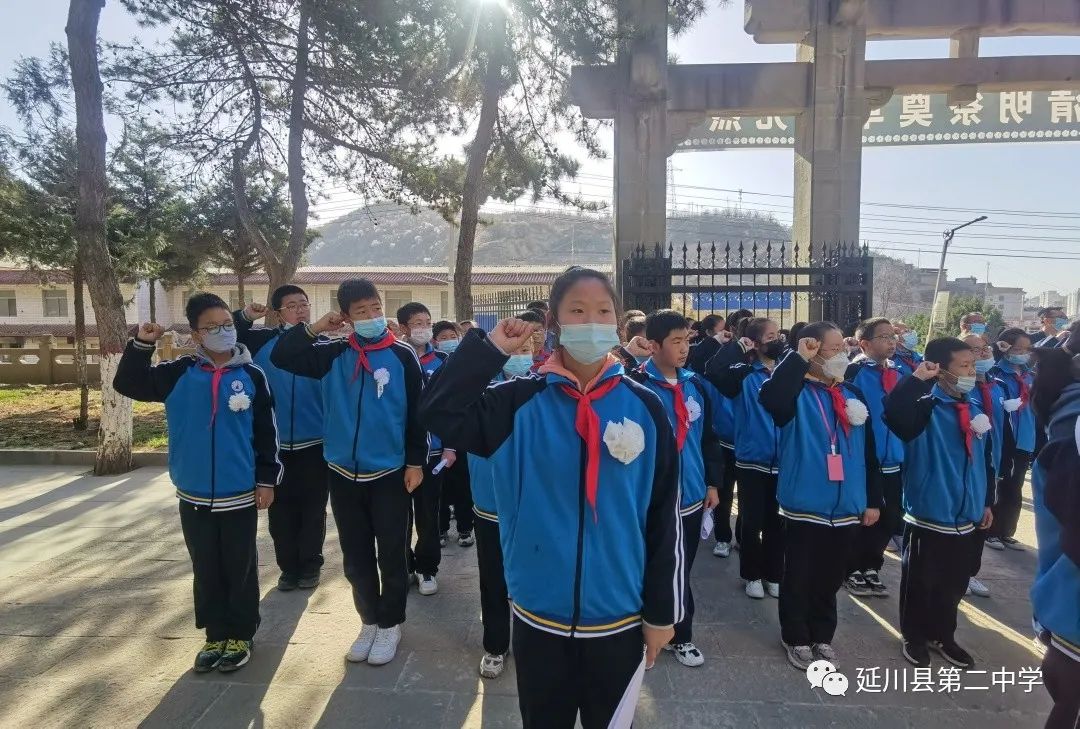 延川县第二中学清明节祭扫活动掠影(图29)