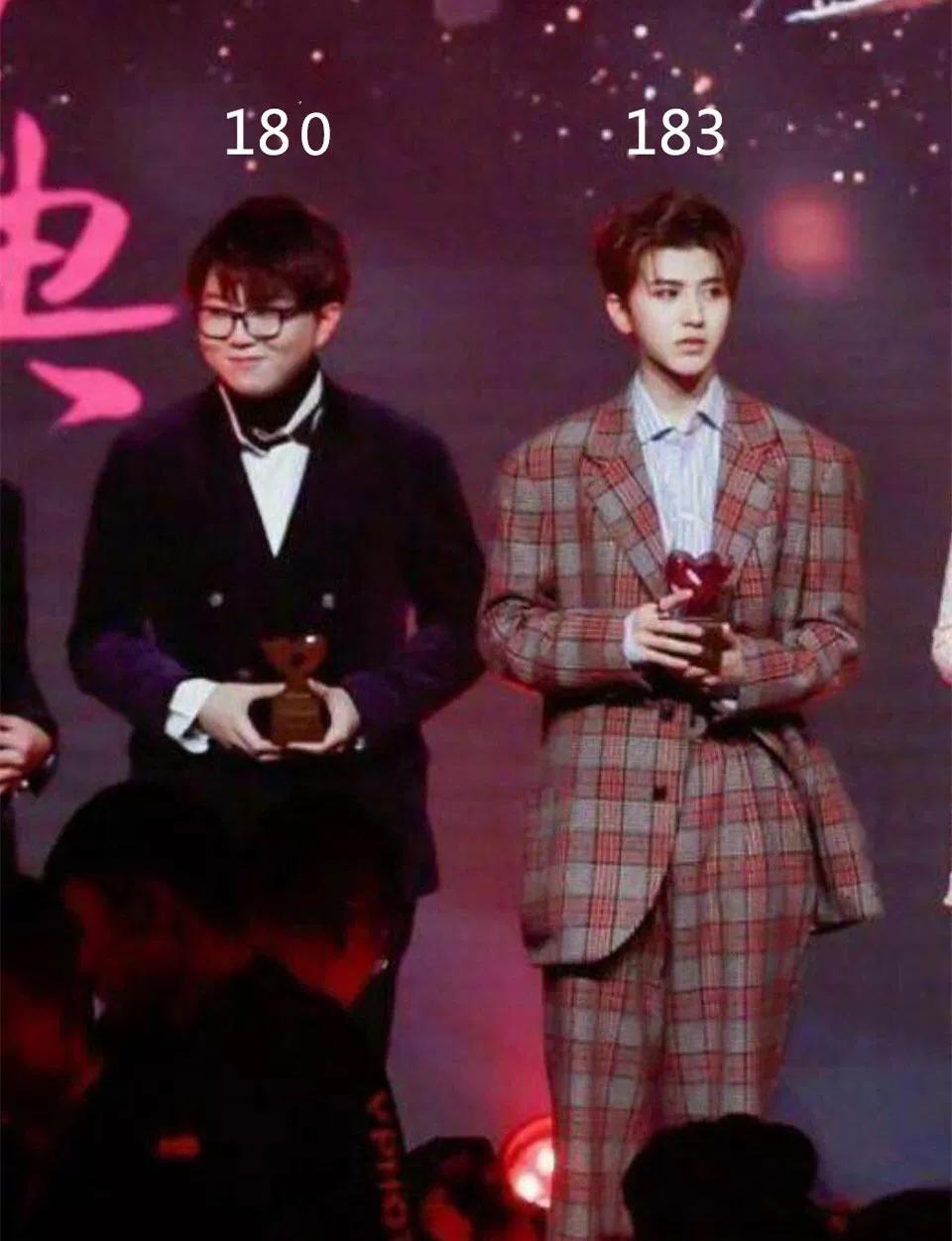 看着矮，实际高！这7位男星的身高，一个比一个让人意外