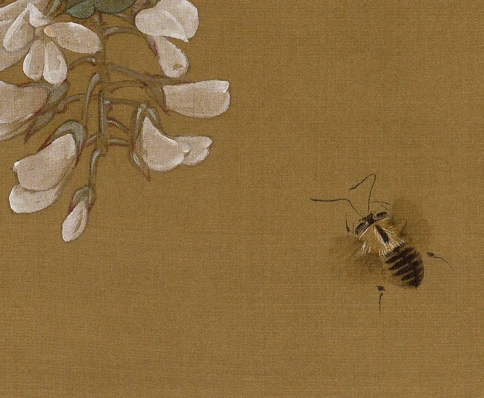 款款翩翩，不疑春深画中