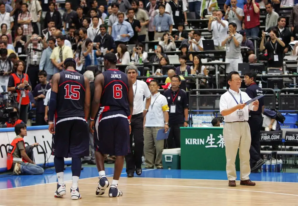 2014年男篮为什么世界杯(2000年——2006年，美国男篮“梦之队”低谷期)