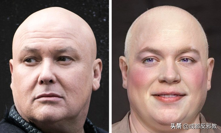 《权力的游戏》书中真实人物形象原来是这样，没想到电视剧改编这么大