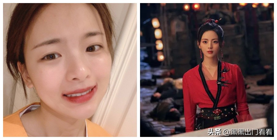 再来一波卸妆明星前后对比照，有好几个粉丝都不敢认，越卸越漂亮