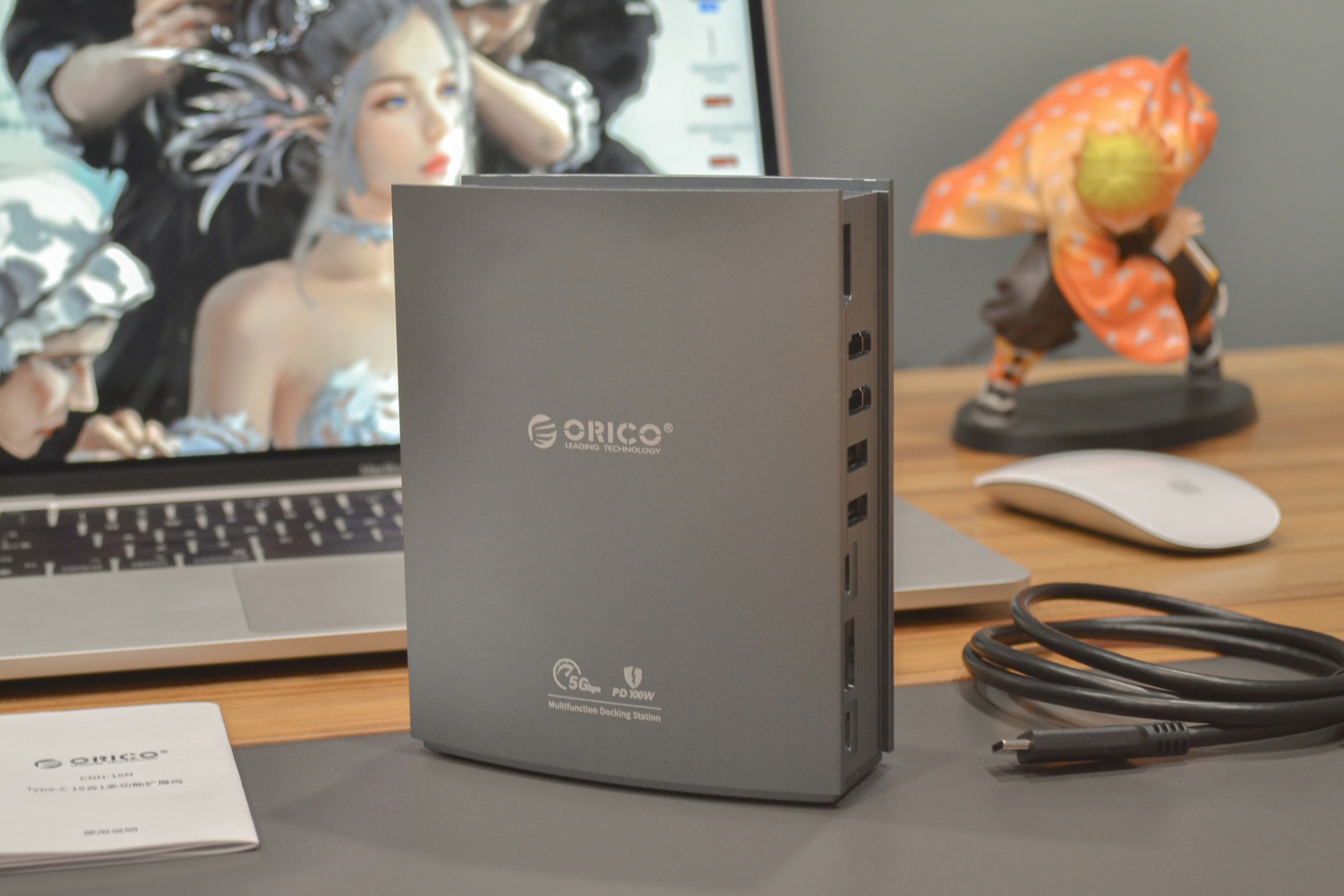 苹果Macbook分屏日常：试试ORICO奥睿科 15合一多功能扩展坞